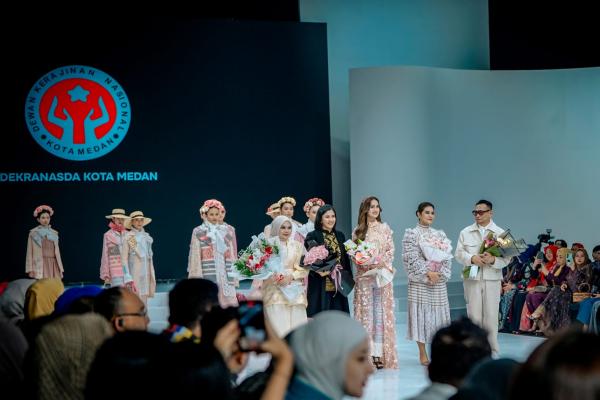 IFW 2024, Dekranasda Medan Tampilkan Hasil Wastra Terbaik dan Kolaborasi 3 Desainer Tanah Air