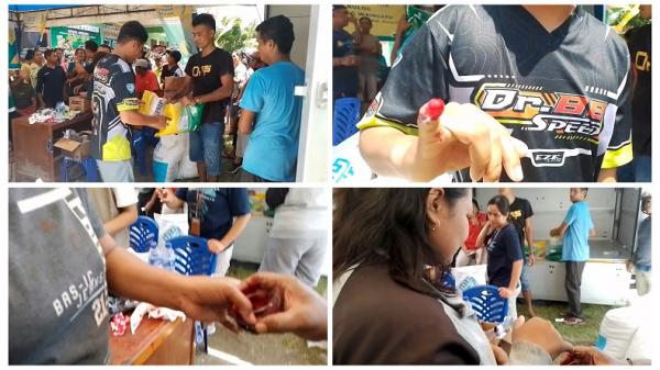 GPM di Dinas Pertanian Sumba Timur, Warga Pembeli Wajib Celupkan Jari ke Tinta Seperti saat Pemilu