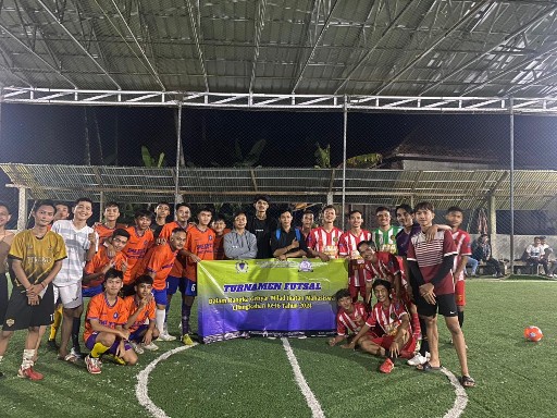 Milad ke-16, Ikatan Mahasiswa Cilangkahan UNMA Malingping Gelar Futsal Fun