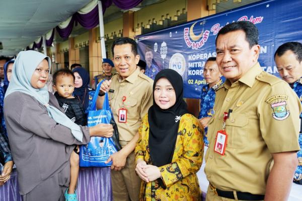 Dukung Kebutuhan Warga Jelang Lebaran, Pemkab Tangerang Gelar Bazar Ramadan