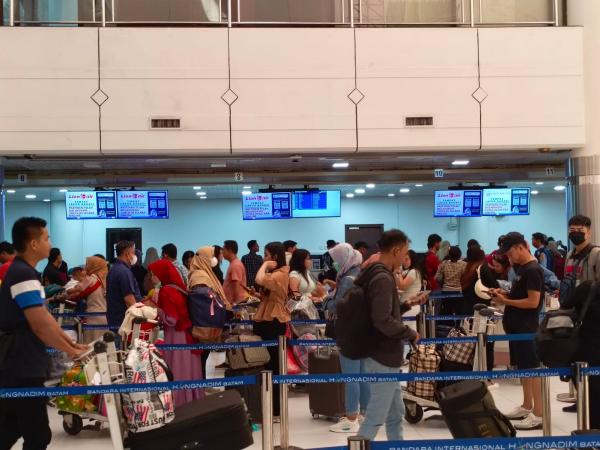 Trafik Penerbangan Bandara Hang Nadim Meningkat 52 Persen pada Momen Mudik Tahun Ini