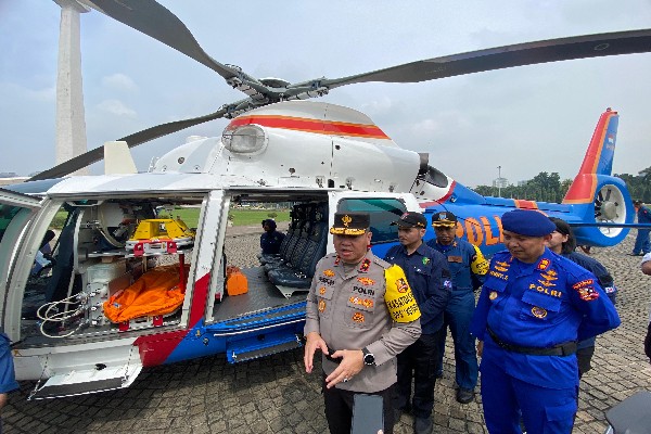 Polri Siagakan 2 Helikopter saat Arus Mudik dan Arus Balik Idul Fitri, Ini Fungsinya