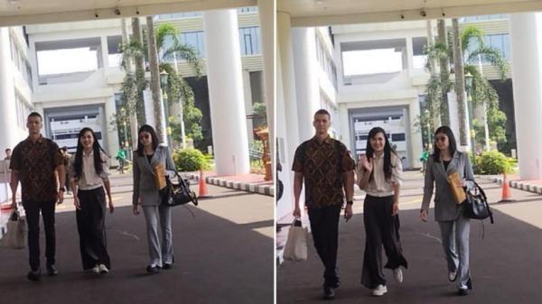 Penuhi Panggilan Kejagung, Sandra Dewi Tetap Lempar Senyum dan Minta Doa