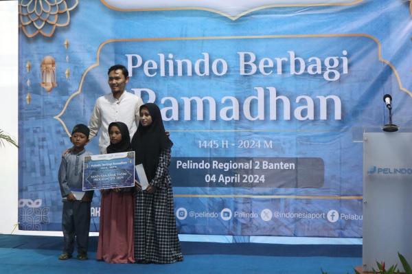 Semangat Berbagi, PT Pelindo Regional 2 Banten Gelar Beragam Kegiatan Selama Ramadan 1445 H