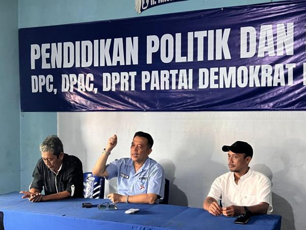 Didorong Para Kader, Ketua DPC Demokrat Ciamis Nyatakan Siap Maju Pilkada 2024