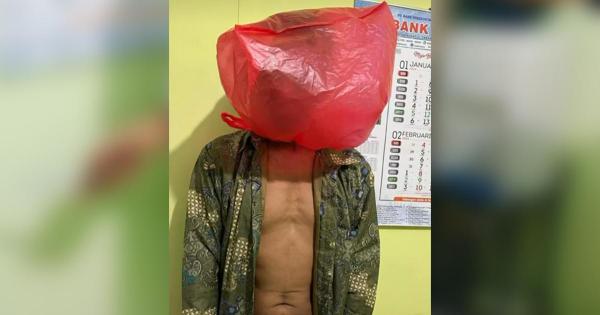 Pelaku Pencurian Tutupi Wajah Pakai Tas Kresek di Ponorogo Tertangkap