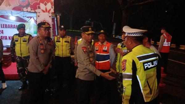 Kapolda Jabar Tinjau Pos Terpadu Jalur Lingkar Gentong Tasikmalaya: Ada Peningkatan Volume Kendaraan