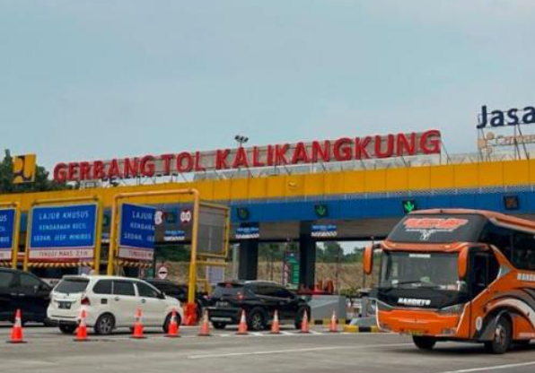 Update, 12.000 Kendaraan Masuk ke Semarang via GT Kalikangkung Usai Berlaku One Way