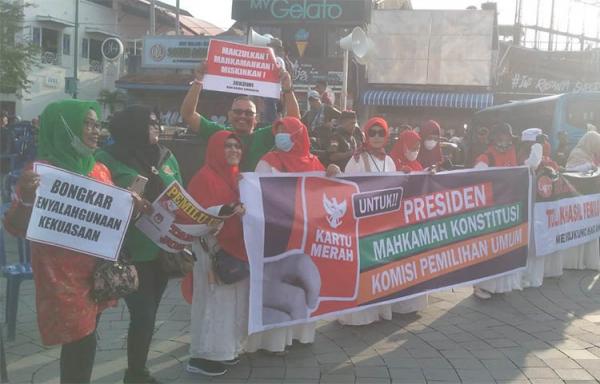 Elemen Rakyat Jogja Menggugat Desak MK Adil Tangani Kasus Pilpres