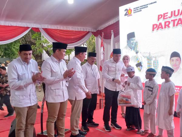 Tak Tergoda Rayuan Eri Cahyadi, Partai Gerindra Bakal Pilih Kader Sendiri Maju Pilwali Kota Surabaya