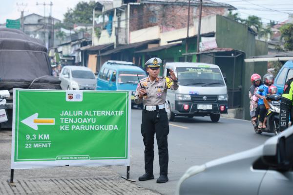 Tol Bocimi Ditutup, Ini Skema Pengalihan Arus dan Daftar Titik Kemacetan di Wilayah Sukabumi