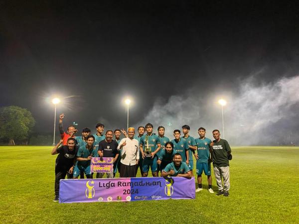 Tumbangkan Slot FC, Putra Kelapa FC Juara Liga Ramadhan 2024