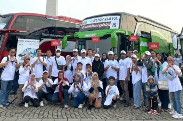SIG Berangkatkan 880 Peserta ‘Mudik Bersama BUMN 2024’ ke 4 Provinsi di Indonesia