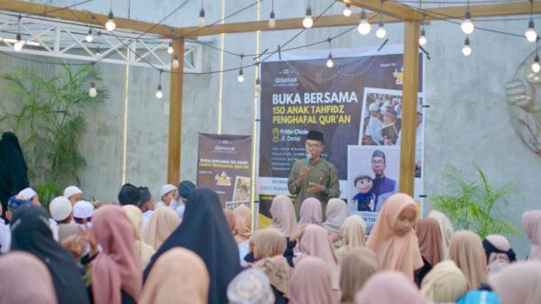 Jelang Idulfitri, Ratusan Anak Penghafal Quran Dihibur Komunitas sedekah di Medan