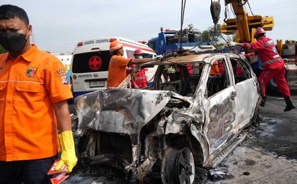 Terungkap, Ini Penyebab Kecelakaan Maut di Tol Jakarta-Cikampek KM 58