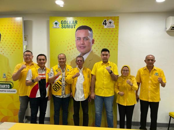DPD Partai Golkar Sumut Buka Penjaringan Calon Kepala Daerah di Pilkada 2024