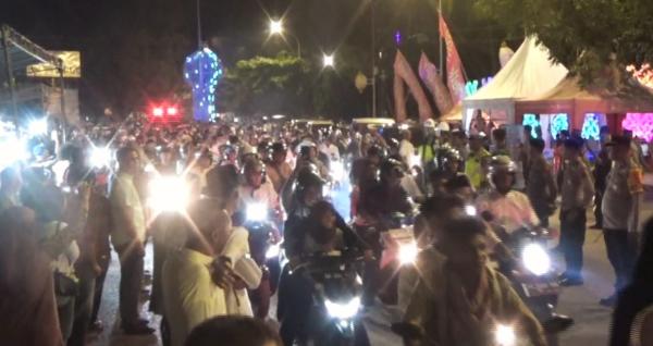 Ribuan Umat Muslim dan Warga Lintas Agama Meriahkan Malam Takbiran di Kota Kupang