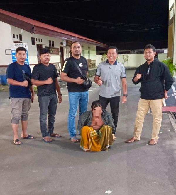 Sopir Mobil Rental Terduga Pelaku Asusila Ditangkap Reskrim Polres Aceh Selatan