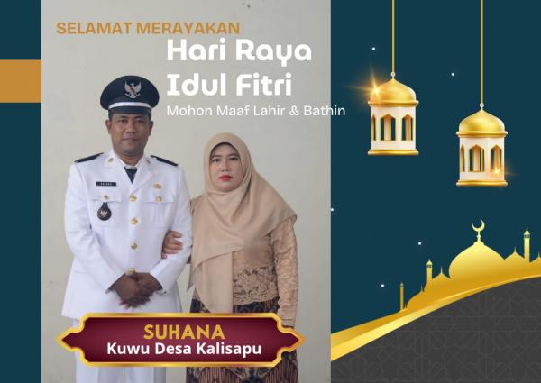 Ucapan Selamat Idul Fitri 1445 H, Pemdes Kalisapu, Kabupaten Cirebon