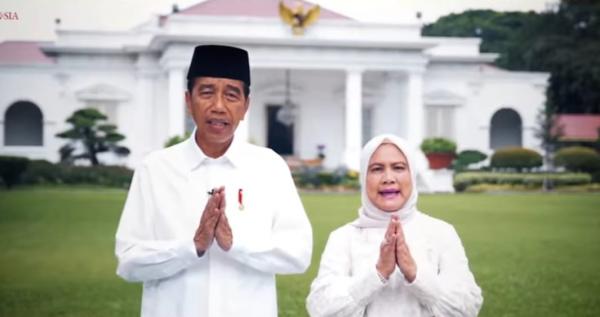 Momen Idulfitri, Ini Pesan Presiden Jokowi dan Ibu Negara untuk Masyarakat Indonesia