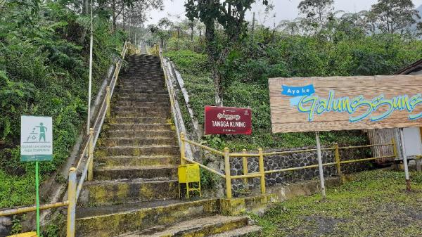 Kunjungan Wisatawan ke Objek Wisata Gunung Galunggung Tasikmalaya pada Hari H Lebaran Masih Sepi