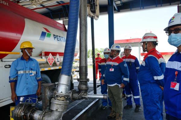 Pertamina Patra Niaga Sulawesi Cek Sarfas FT Palopo, FT Parepare dan Lembaga Penyalur Jamin Energi
