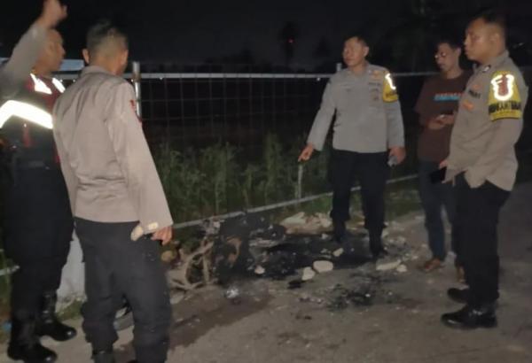 Tiga Unit Motor di Cianjur Diduga Dibakar Geng Motor