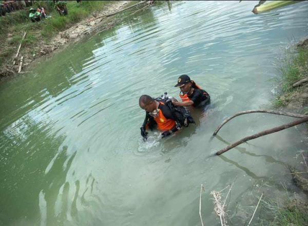 Pencarian Orang Tenggelam di Sungai Suco, Kradenan Grobogan, Belum Membuahkan Hasil