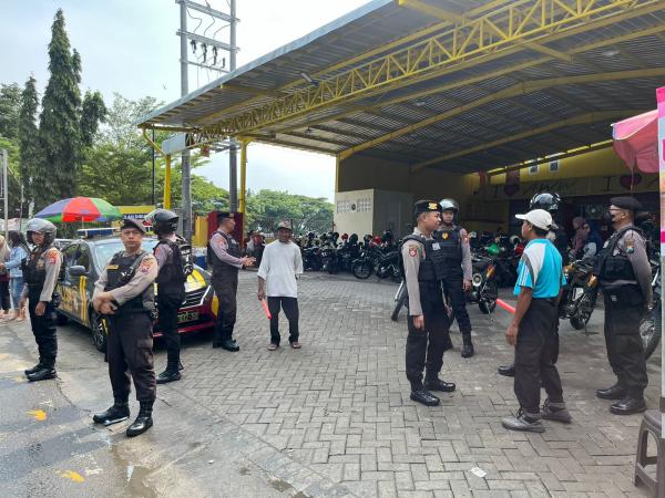 Polres Nganjuk Mengerahkan Patroli Preventif Perintis Presisi Selama Operasi Ketupat Semeru 2024