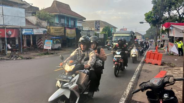 H+2 Lebaran, Arus Balik Mulai Terlihat di Jalur Gentong Tasikmalaya