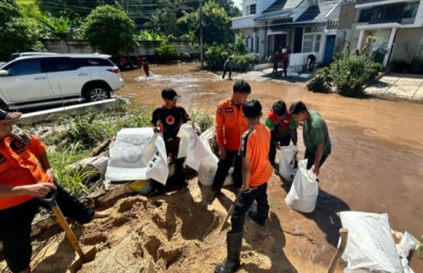 Banjir Pesawaran,338 KK Terdampak di Empat Kecamatan
