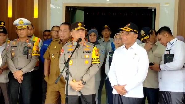Jaga Keamanan dan Keselamatan, Kapolda Lampung Imbau Pemudik Gunakan Kendaraan Resmi
