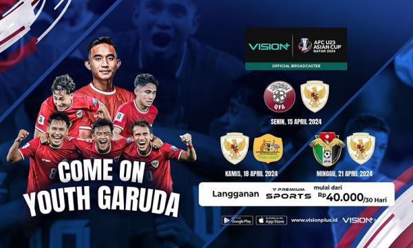 Timnas Indonesia Optimis Bersaing di Piala Asia U-23 2024, Saksikan Live Vision+