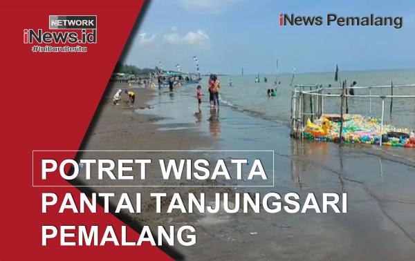 Potret Wisata Pantai Tanjungsari Pemalang, Masuk Gratis Makanan Murah