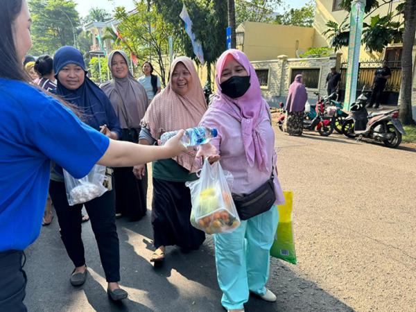 Masyarakat Cinta Masjid Indonesia Gandeng Swasta Gelar Pasar Pangan Murah di Tangsel