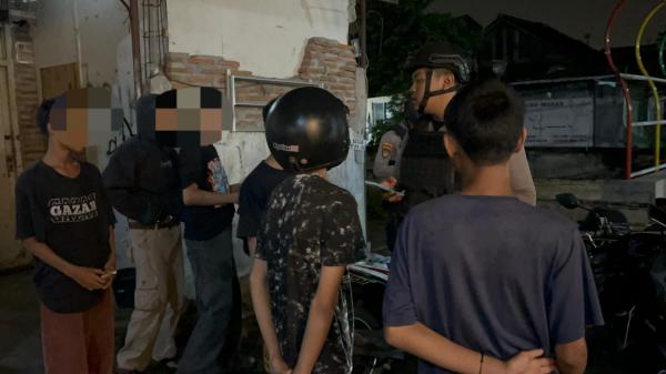 Bikin Resah Warga Karena Mabuk, Enam ABG Digelandang Tim Sparta Polresta Surakarta