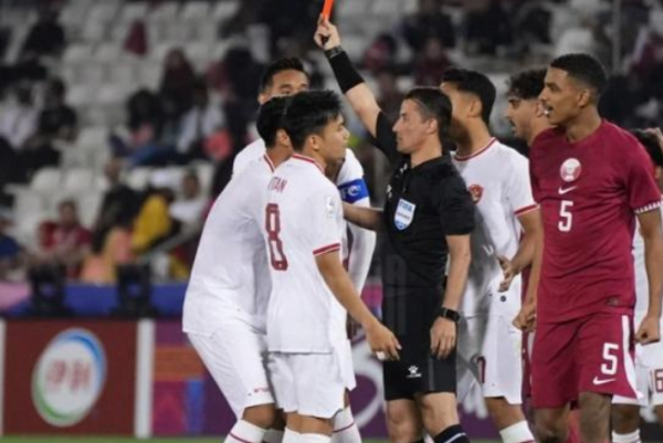 Timnas Indonesia U-23 Dirugikan Wasit saat Lawan Qatar, PSSI Layangkan Surat Protes ke AFC