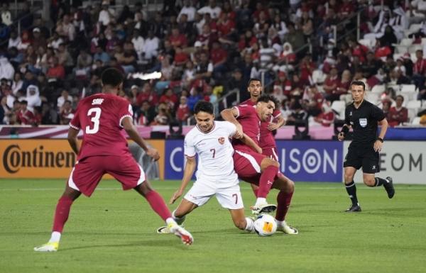Kalah 0-2 Lawan Qatar, Skuad Garuda Muda Sudah Berjuang Keras