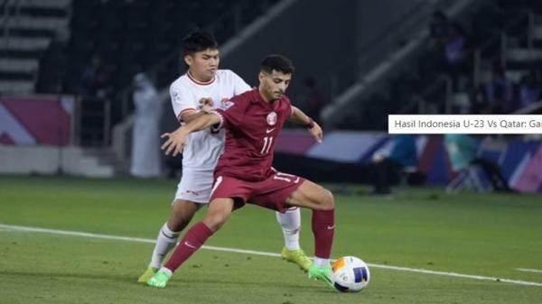 Hasil Piala Asia U-23: Timnas Indonesia U-23 Kalah dari Qatar, Ivan Jenner dan Sananta Kartu Merah