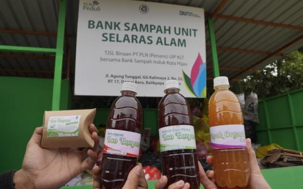 Bank Sampah Unit Binaan PLN UIP KLT Bangkitkan Peran Perempuan Menjaga Lingkungan di Balikpapan