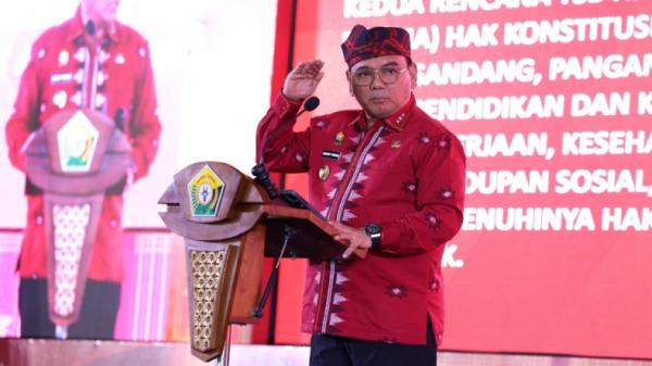 Musrenbang Sultra 2024, Pj Gubernur Luncurkan Perda Sistem Pemerintahan Daerah Berbasis Data Presisi