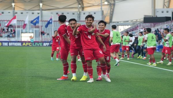 Hasil Timnas Indonesia vs Australia Babak Pertama: Garuda Muda Unggul 2-0