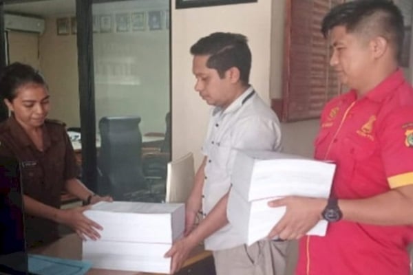 Reskrim Polres TTU Limpahkan Berkas Perkara Kasus Dugaan Korupsi Dana Desa Nonotbatan ke Jaksa