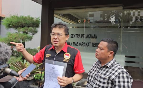 Pengacara Alvin Lim Laporkan Penyidik Dirtipideksus Mabes Polri Brigjen Pol. Whisnu Hermawan
