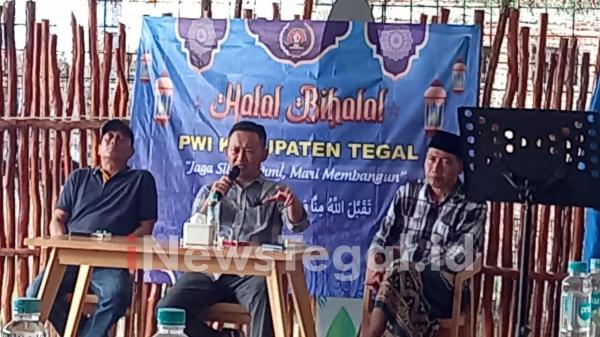 Rajut Silaturahmi PWI Kabupaten Tegal Gelar Halal Bi Halal