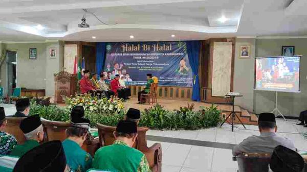 Muhammadiyah Gelar Halal bi Halal, Ketua PDM Karanganyar: Mari Menyucikan Diri Secara Fisik & Mental