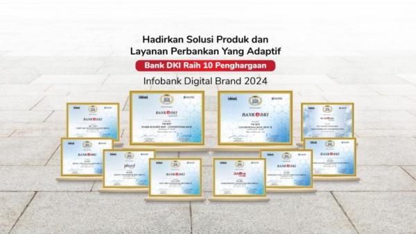 Bank DKI Raih 10 Penghargaan dan The Best Bank Umum Konvensional 2024
