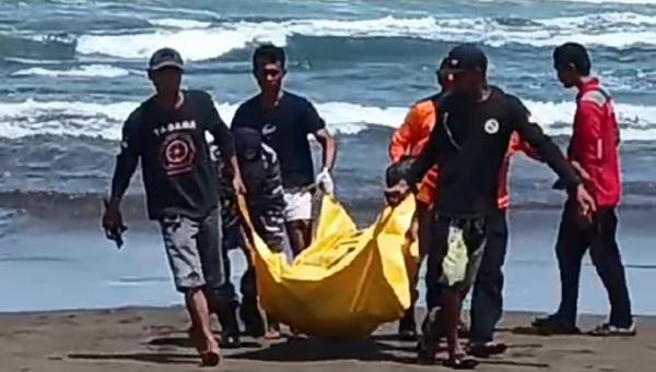 Satu dari Dua Korban Wisatawan yang Tenggelam di Pantai Pangandaran Ditemukan