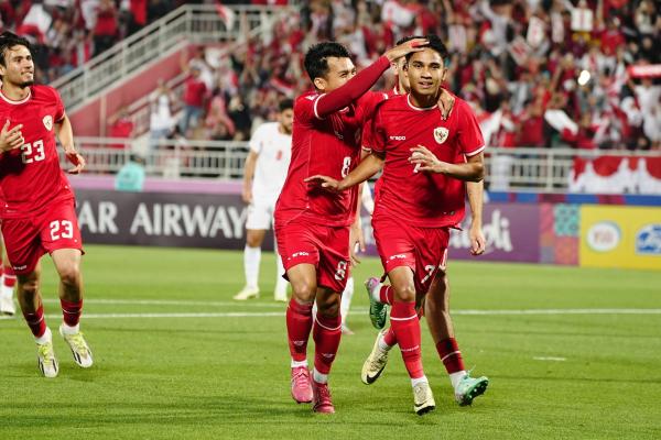 Hasil Babak Pertama Perebutan Peringkat 3 Piala Asia U-23 Indonesia vs Iraq Skor 1-1
