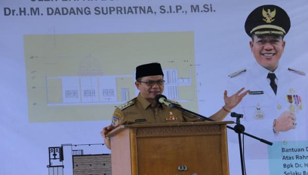 Dadang Supriatna Ingin Setiap RW di Kabupaten Bandung Miliki Masjid Besar